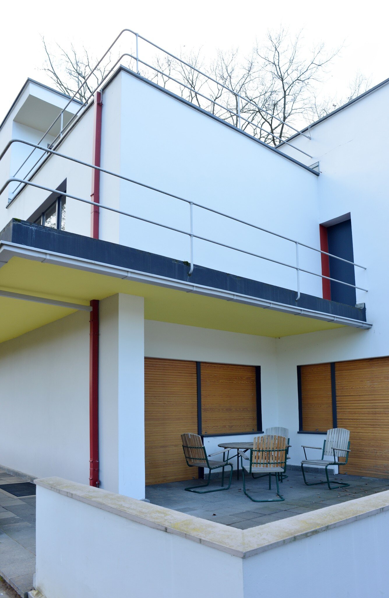 The Haus Muche/Schlemmer Mastershouse in Dessau, Germany.