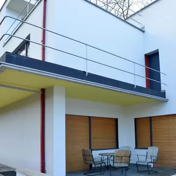 The Haus Muche/Schlemmer Mastershouse in Dessau, Germany.