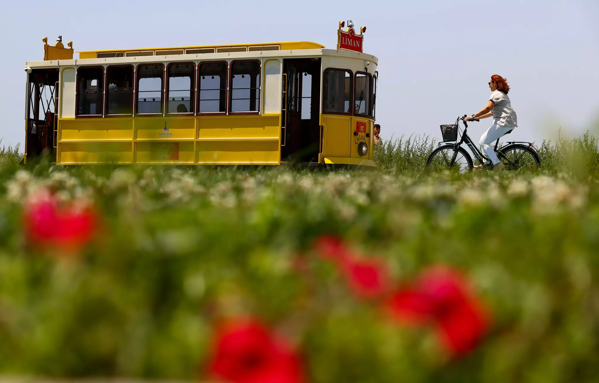 Izmir has a large cycling culture, with several celebrations throughout the year © Mehmet Emin Menguarslan/Anadolu Agency via Getty Images