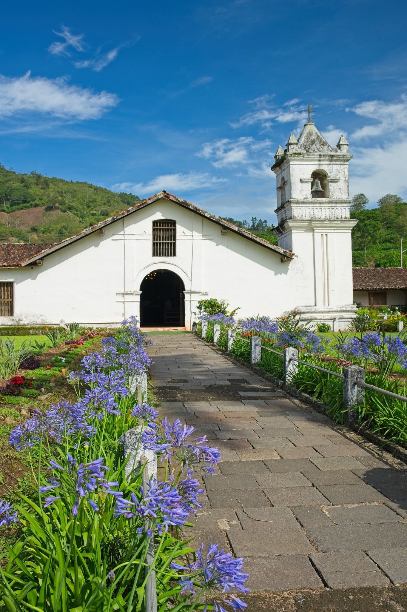Colonial Church of Orosi in Costa Rica.