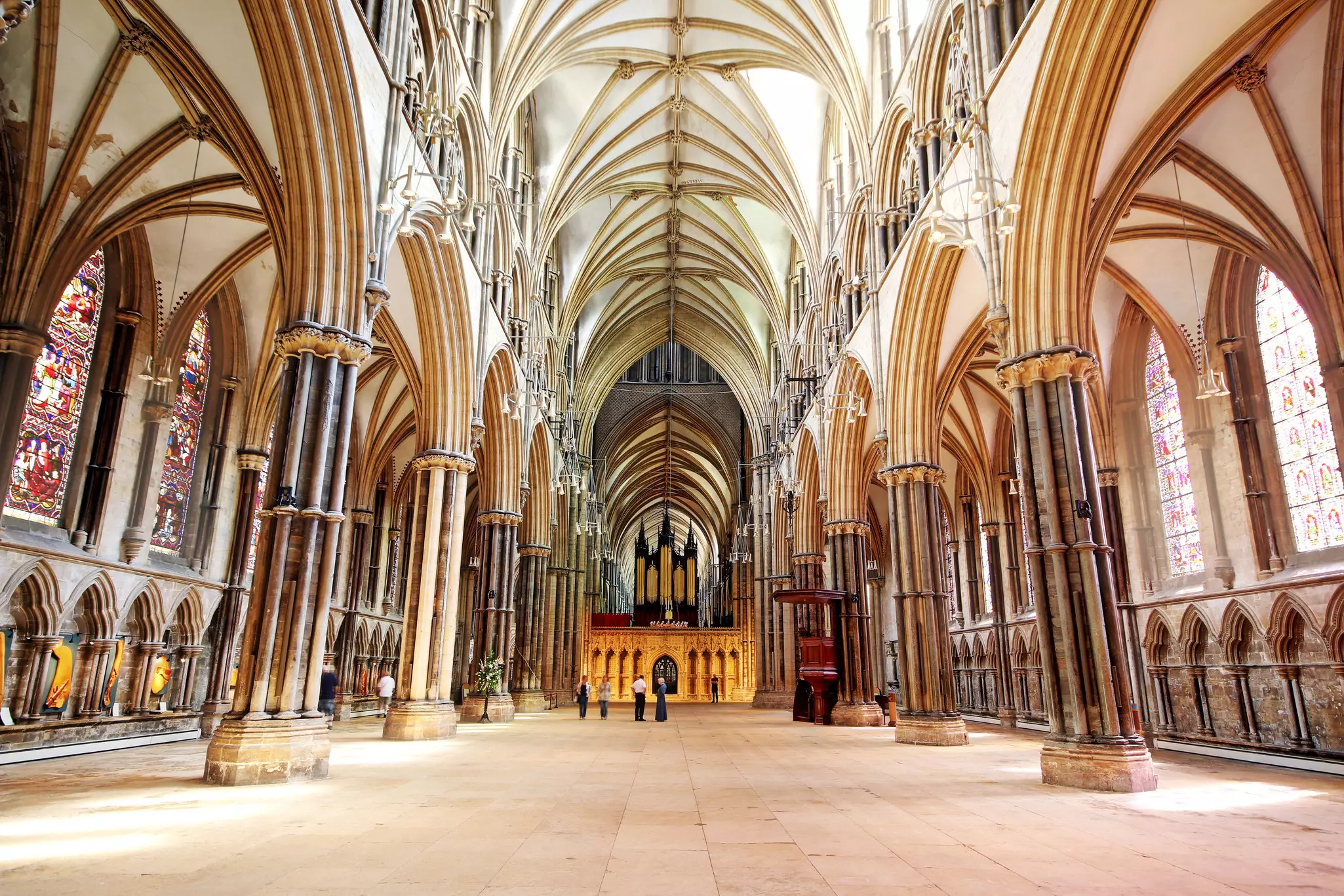 Lincoln Cathedral is an architectural masterpiece © Alastair Wallace / Shutterstock