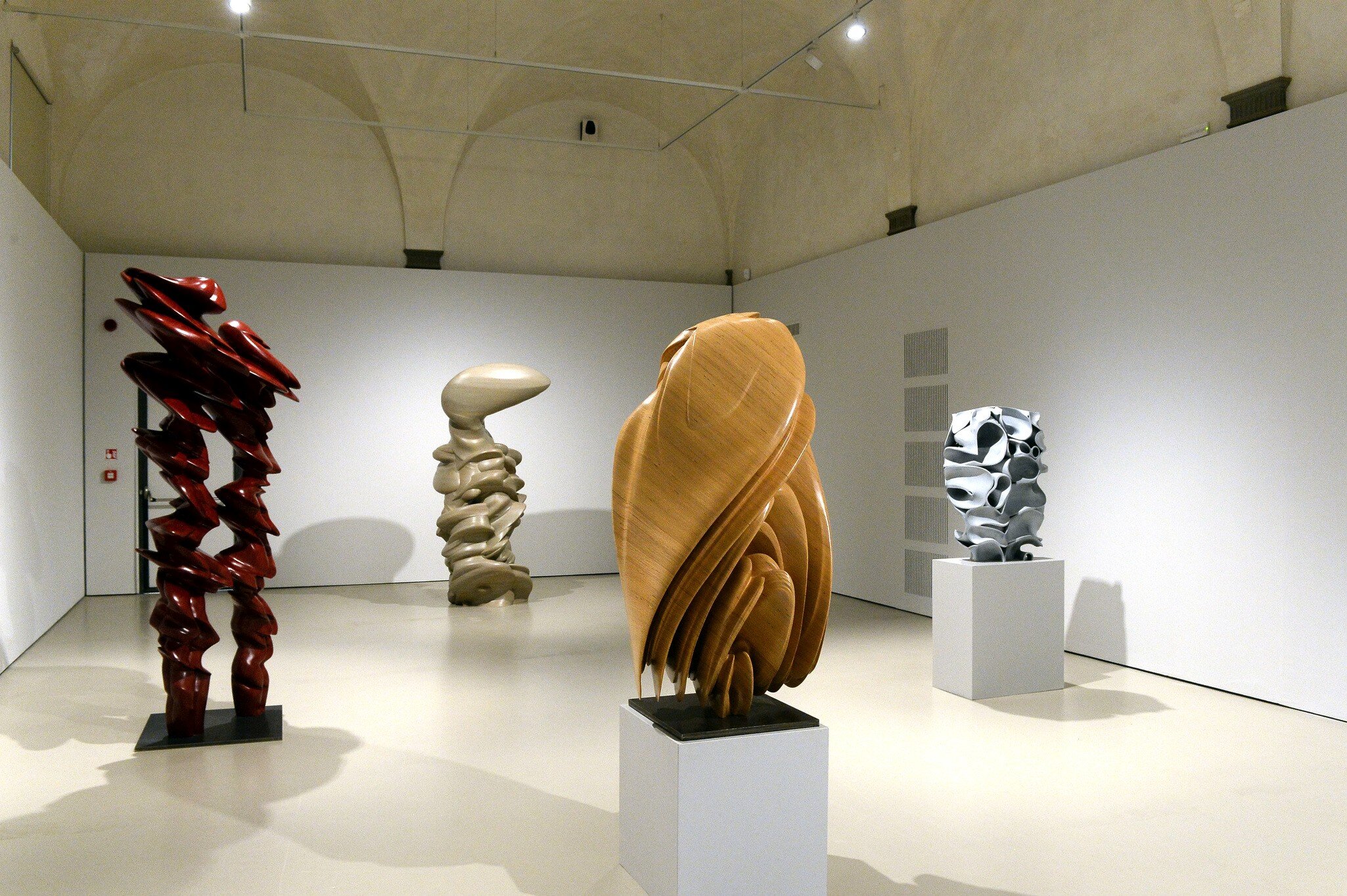 FLORENCE, ITALY - SEPTEMBER 21: General view of the english artist Tony Cragg's exhibition "Transfer" preview at Museo Novecento on September 21, 2022 in Florence, Italy. (Photo by Roberto Serra - Iguana Press/Getty Images)