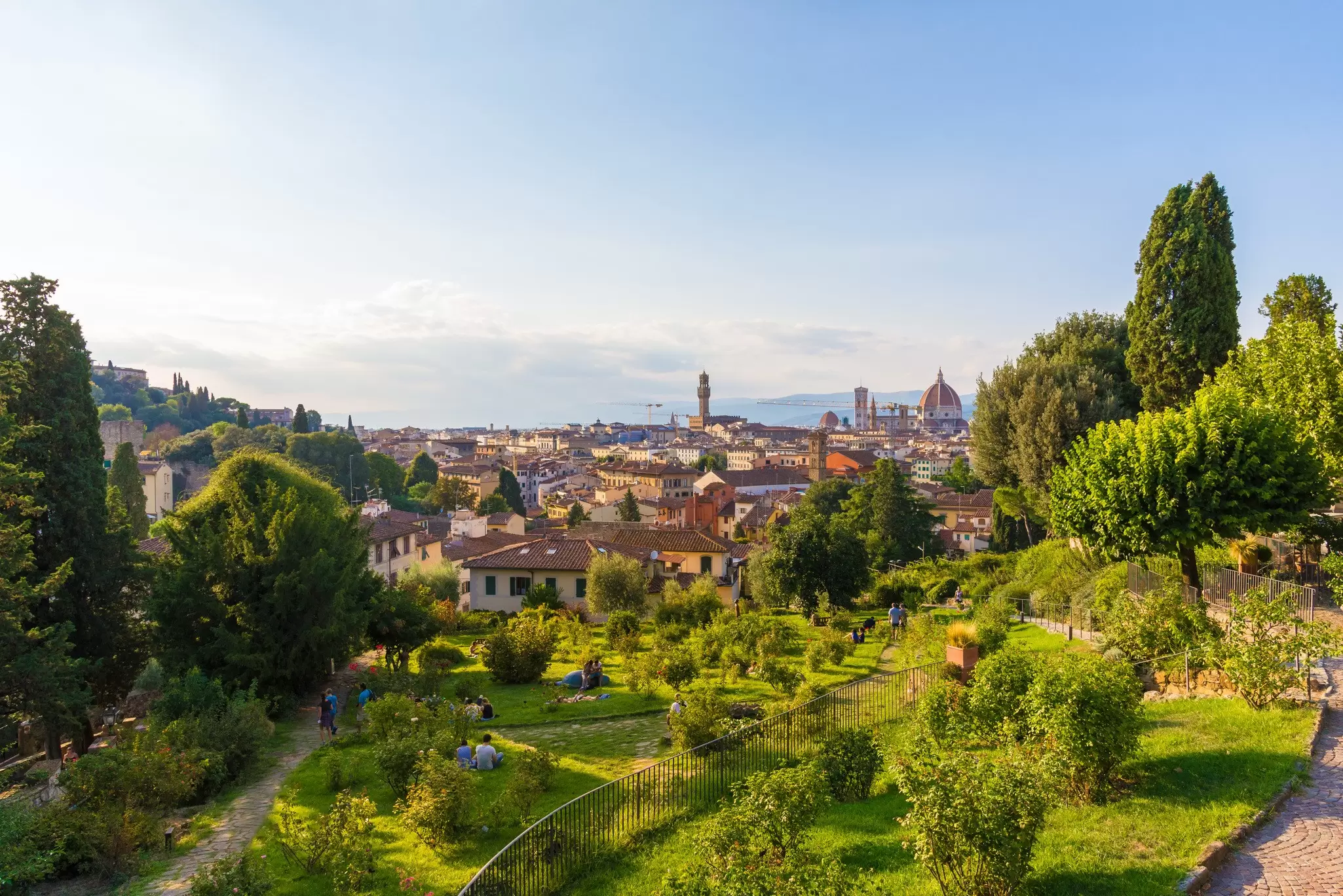 Locals love the hidden gardens dotted around Florence © iStock