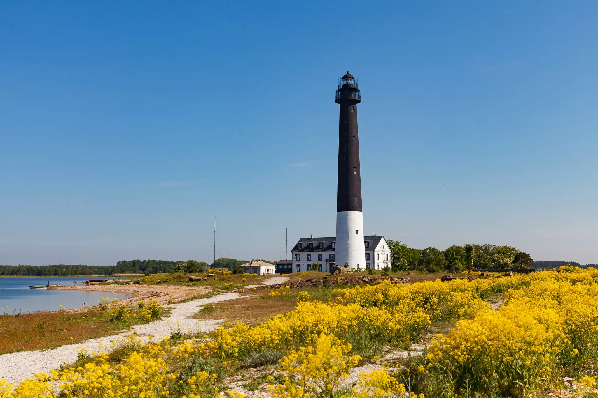 The Sõrve Lighthouse on Saaremaa