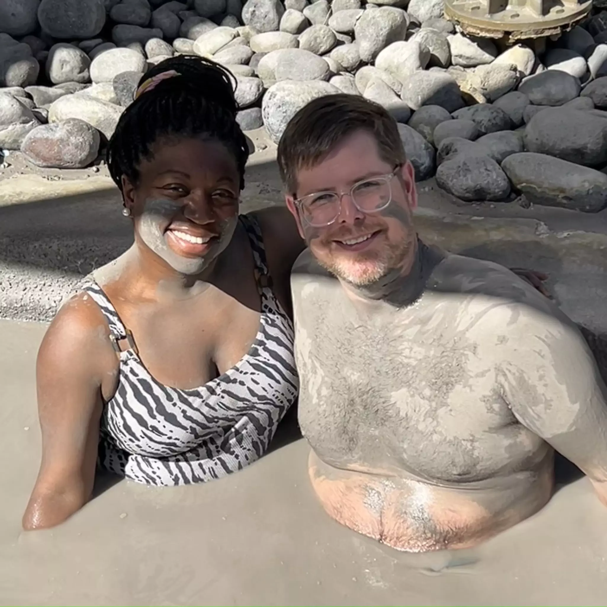 Soaking in the muddy bliss © Deesha Dyer