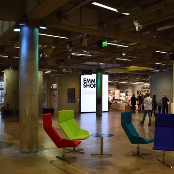 Interior of Espoo Museum of Modern Art, Espoo, Finland