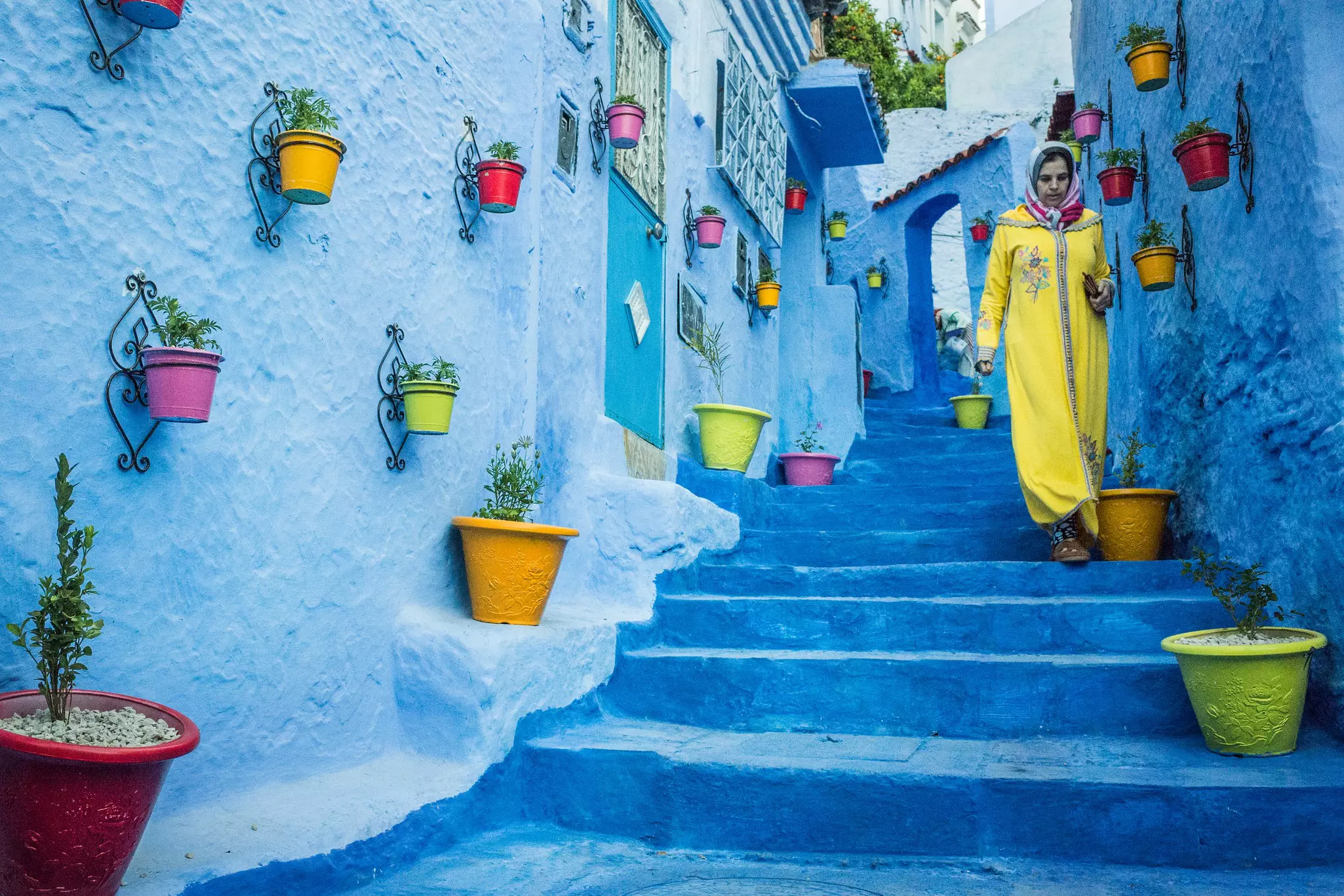 Far from the earthquake’s epicenter, the beguiling blue city of Chefchaouen awaits © Alper Uke / 500px