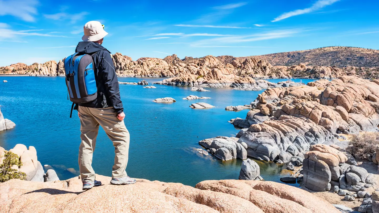 Watson Lake is a beautiful natural area only a short distance from downtown Prescott, Arizona. benedek / Getty Images