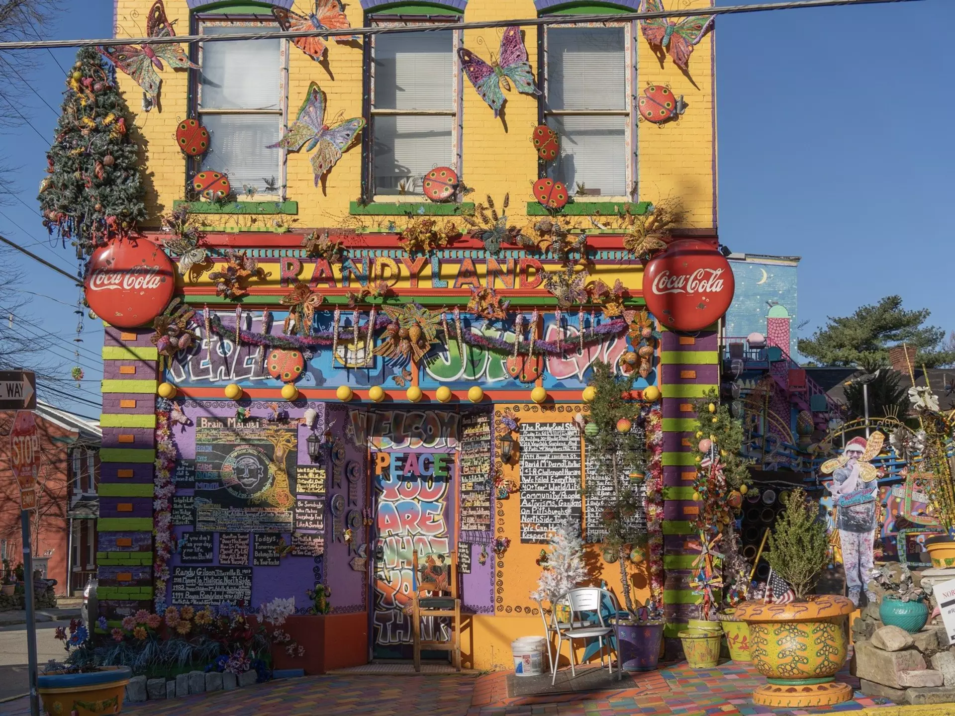 The quirky “museum” that is Randyland is one of Pittsburgh’s best free attractions. Amy Lutz/Shutterstock