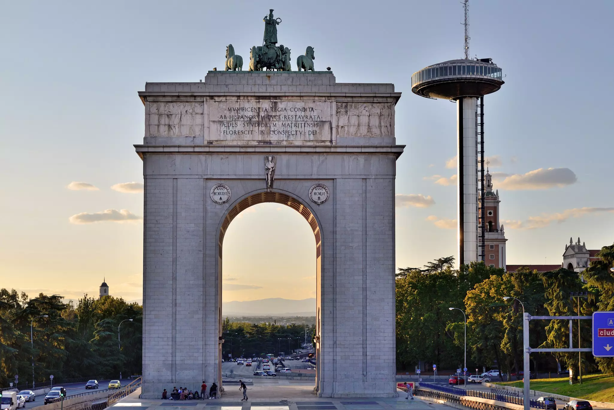 Victory Arch, Madrid, Spain.