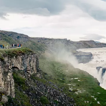 Gullfoss is one of the stops on Iceland’s Golden Circle itinerary. Daniel Dorsa for Lonely Planet