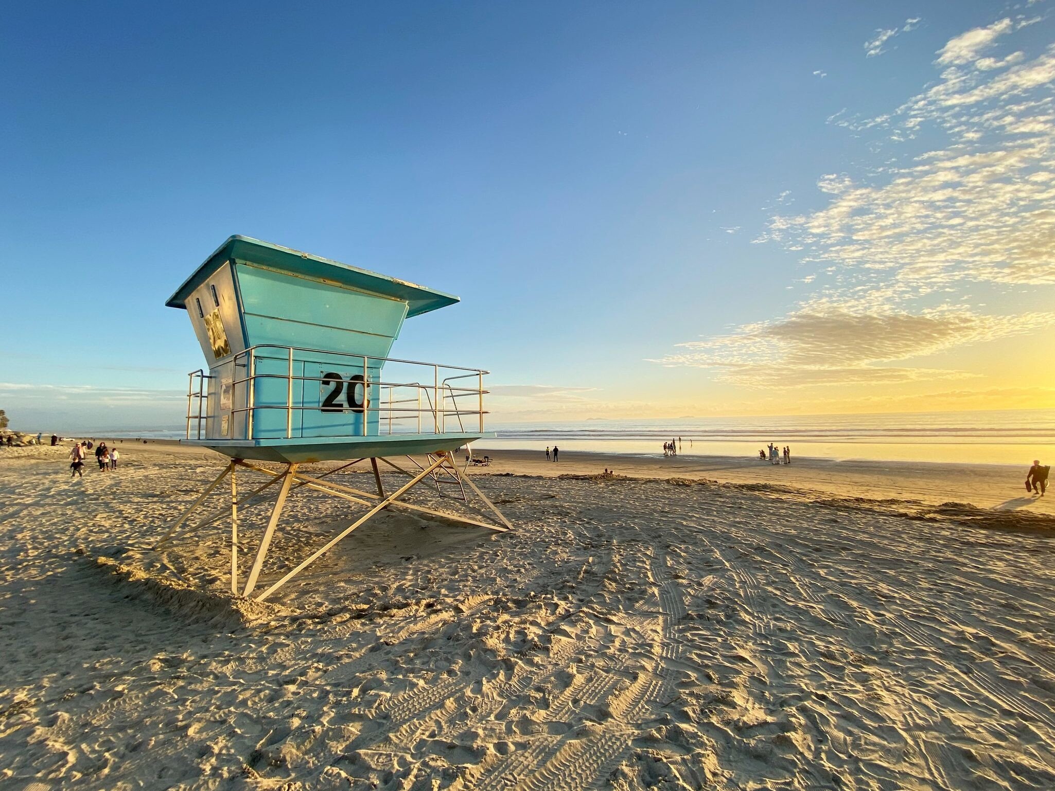 Lifeguard tower on the Coronado Beach during sunset time. San Diego, California, USA.; Shutterstock ID 1655893147; your: Bridget Brown; gl: 65050; netsuite: Online Editorial; full: POI Image Update