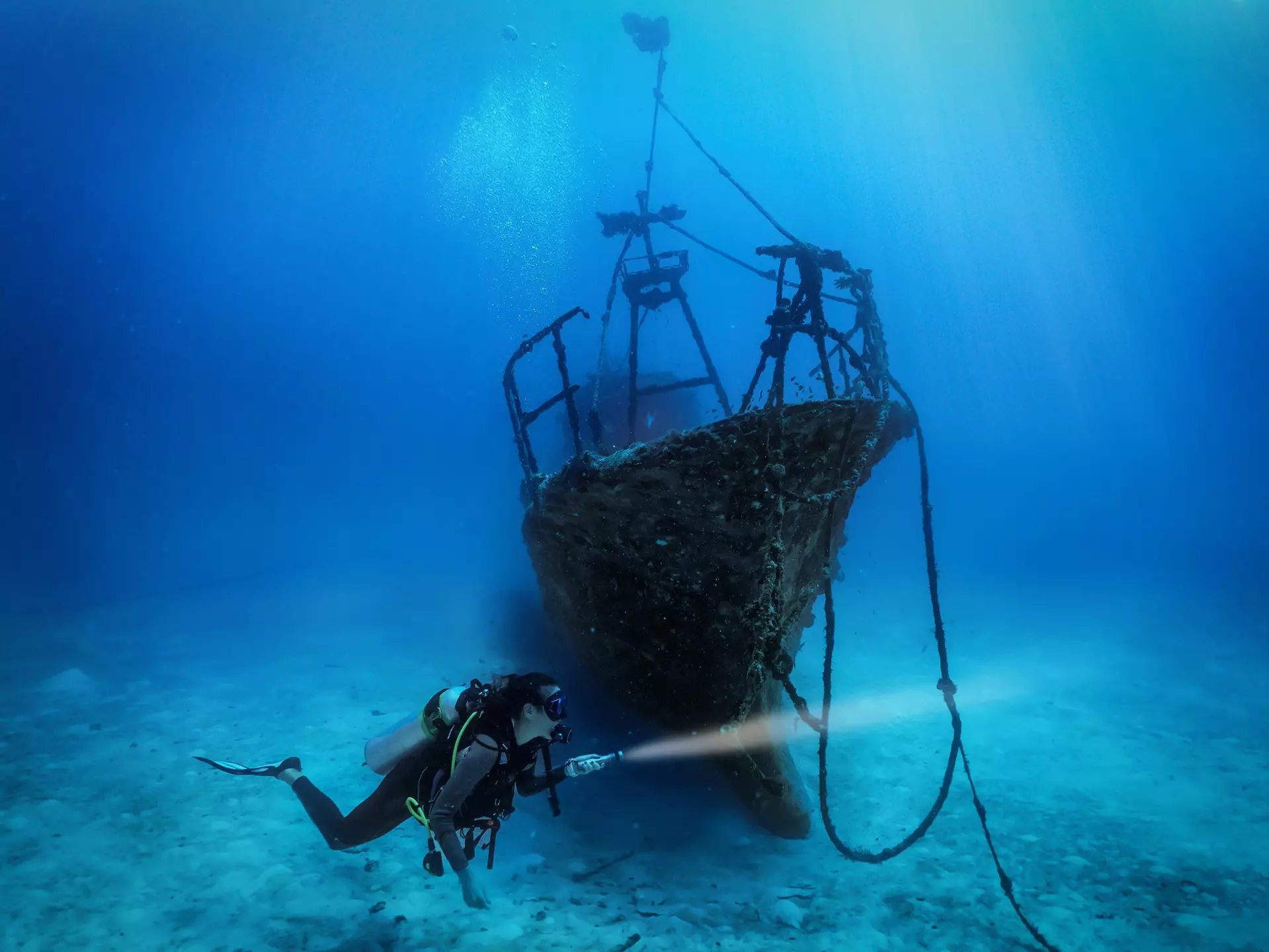 Diving options in Greece have been greatly expanded in the past 15 years, giving scuba enthusiasts even more options for exploring shipwrecks and underwater archeological sites. Sven Hansche / Shutterstock