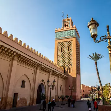 Moulay El Yazid Mosque in Marrakesh. Cesare Palma/Shutterstock