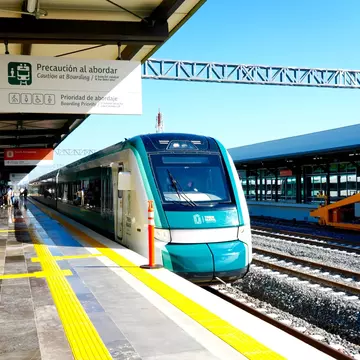 Tren Maya's Tulum airport station. George Wirt/Shutterstock