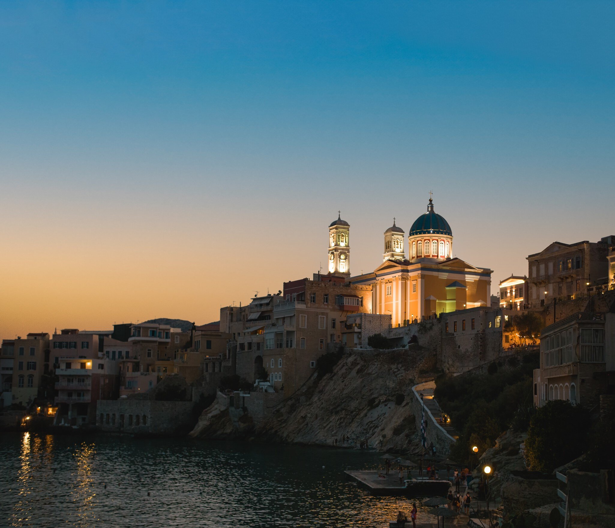 Travel to Ermoupolis, Syros where Greek island visit St Nicholas of the Rich, referencing the shipowners from the surrounding Vaporia neighbourhood, this beautiful Orthodox church, License Type: media, Download Time: 2025-11-30T19:25:47.000Z, User: LP_YKhanna, Editorial: false, purchase_order: 65050 - Digital Destinations and Articles, job: LP, client: App Content, other: Yuvraj Khanna