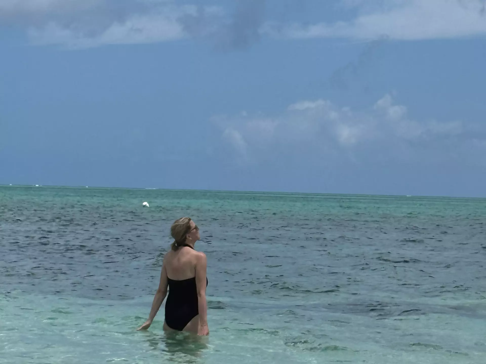 Rock House Brekke in water Turks and Caicos