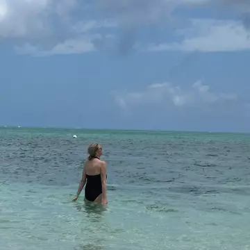 Rock House Brekke in water Turks and Caicos