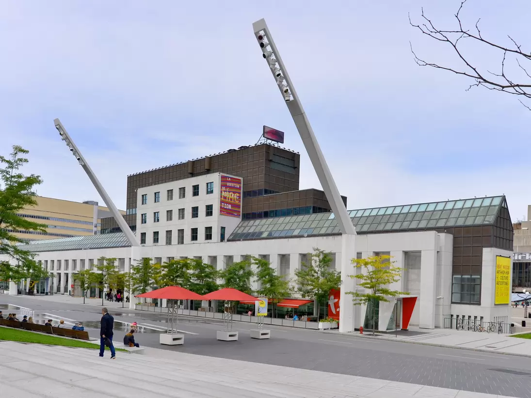 MONTREAL CANADA SEPT 15: Musee d'art contemporain de Montreal. The MACM was the first institution in Canada devoted exclusively to contemporary art.in Montreal, Quebec, Canada.; Shutterstock ID 154500944; Your name (First / Last): Josh Vogel; Proj...