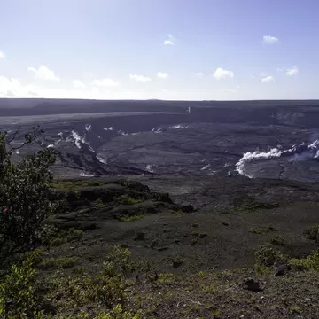 This is a shot of the Kilauea Volcano from the Kilauea Overlook in the Hawaii Volcanoes National Park, this is a panoramic shot of the caldera of the large Volcano on the south side of The Big Island of Hawaii
1488714858