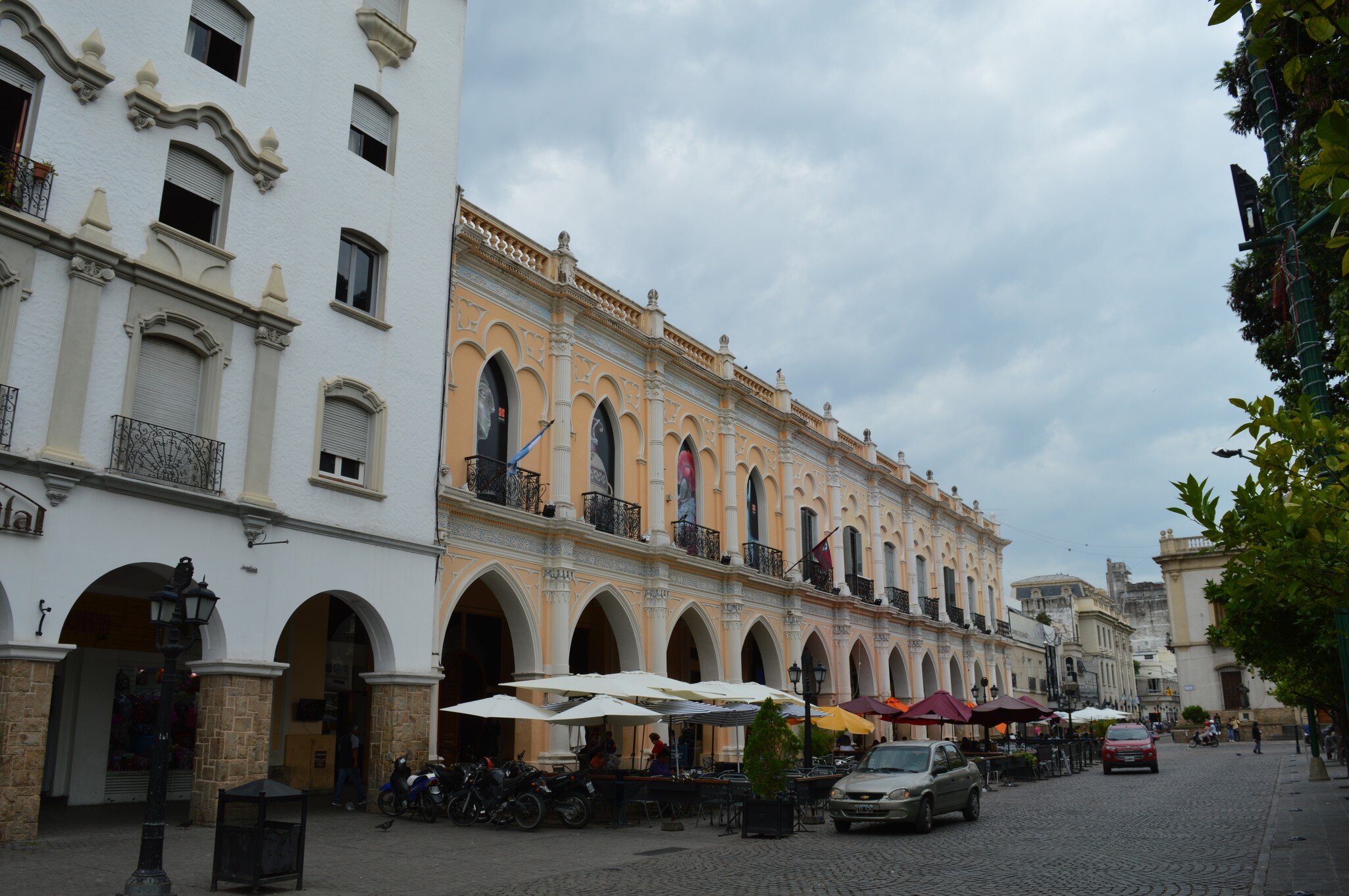 Exterior of High Mountain Archeology Museum in Salta, Argentina.