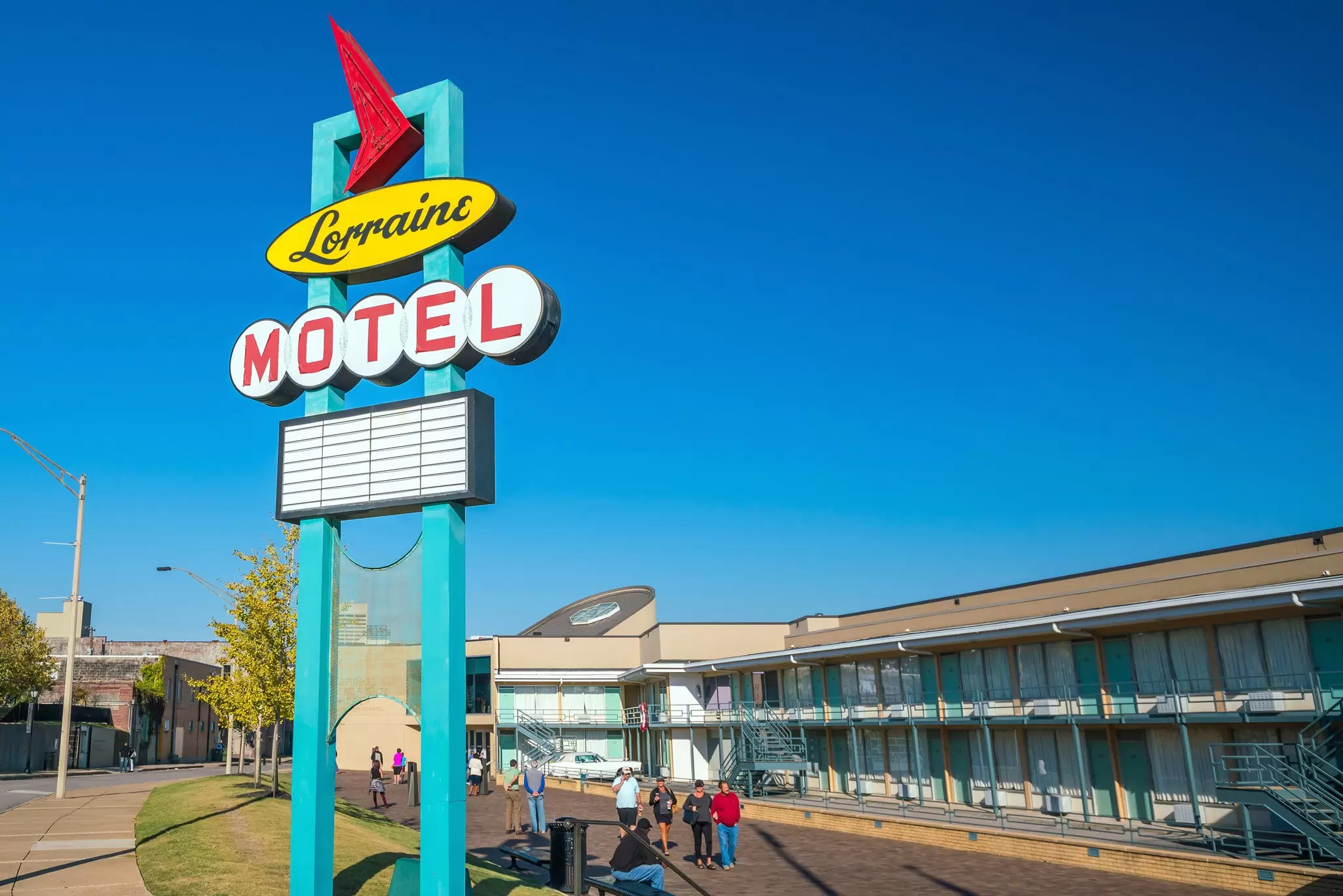 The National Civil Rights Museum at the Lorraine Motel in Memphis, Tennessee