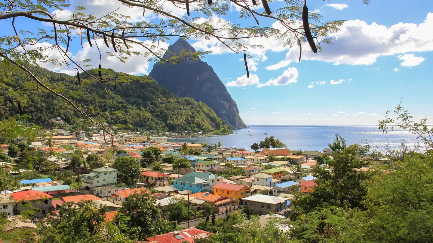 West Coast of St Lucia, Caribbean