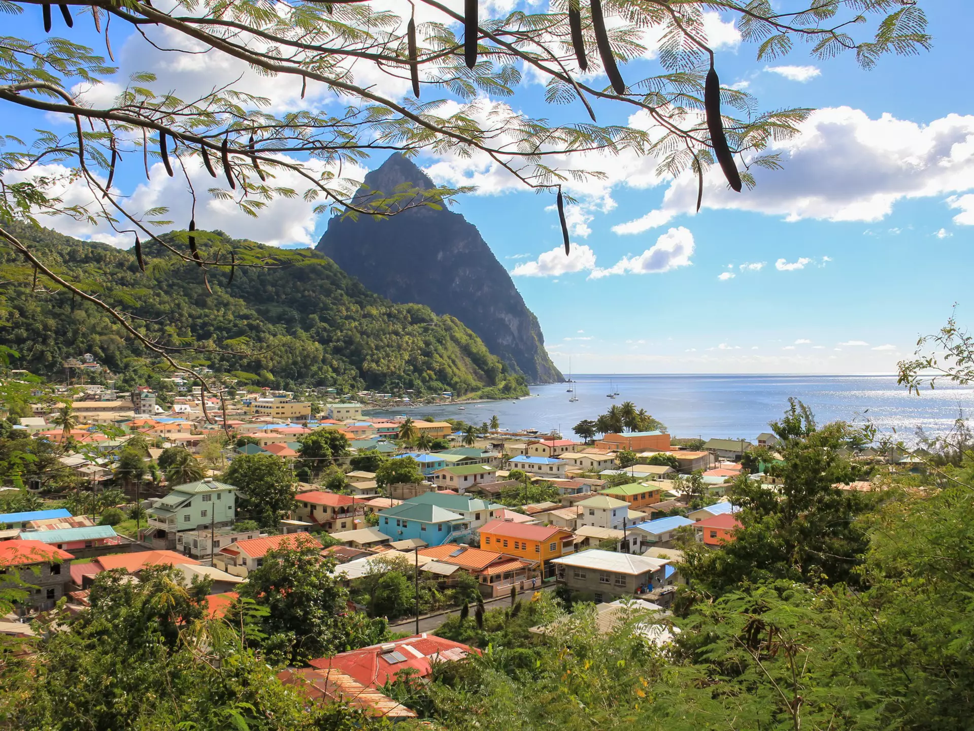 West Coast of St Lucia, Caribbean