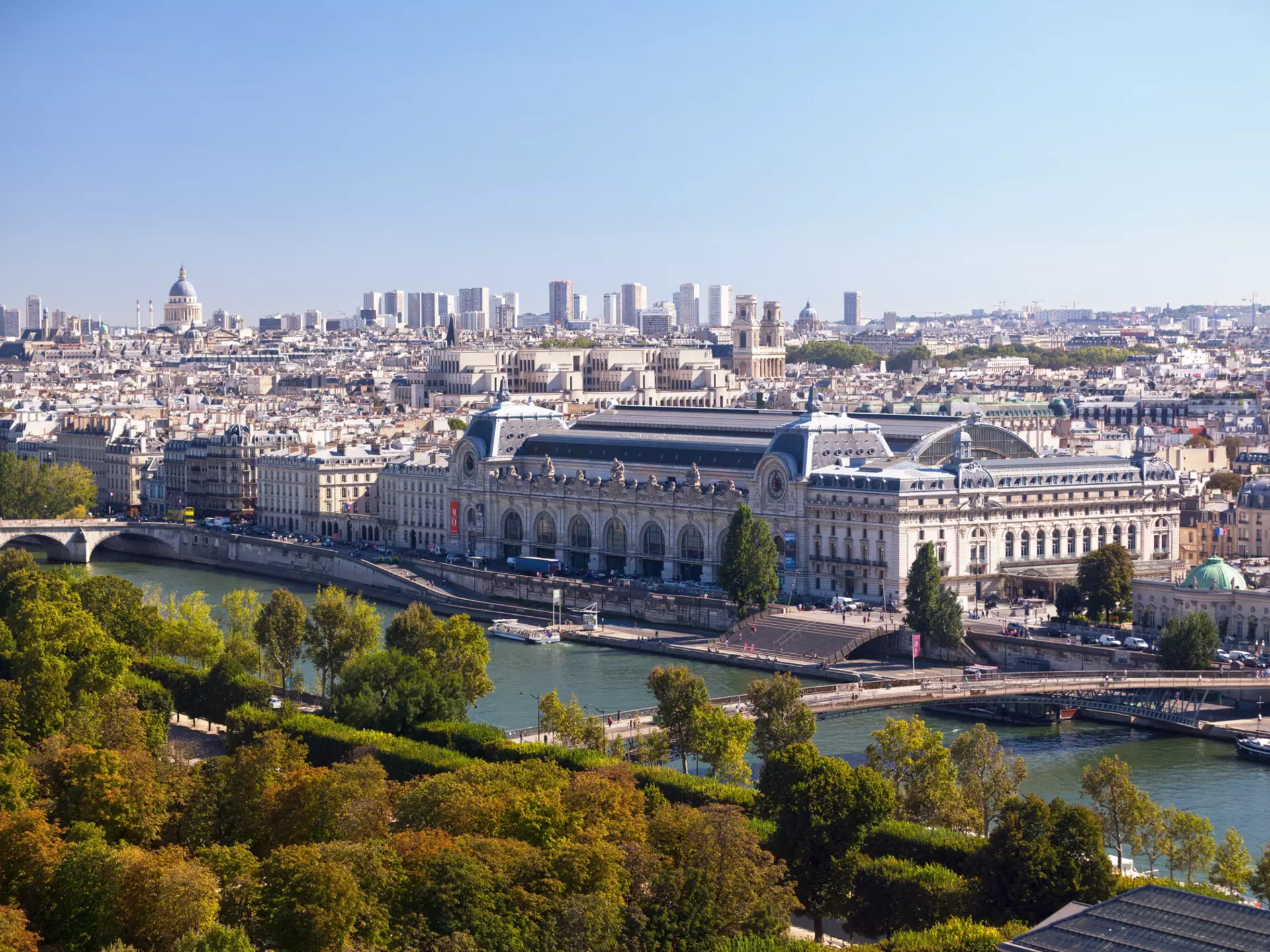 The Latin Quarter in Paris sits along the Left Bank of the Siene River. iStock 