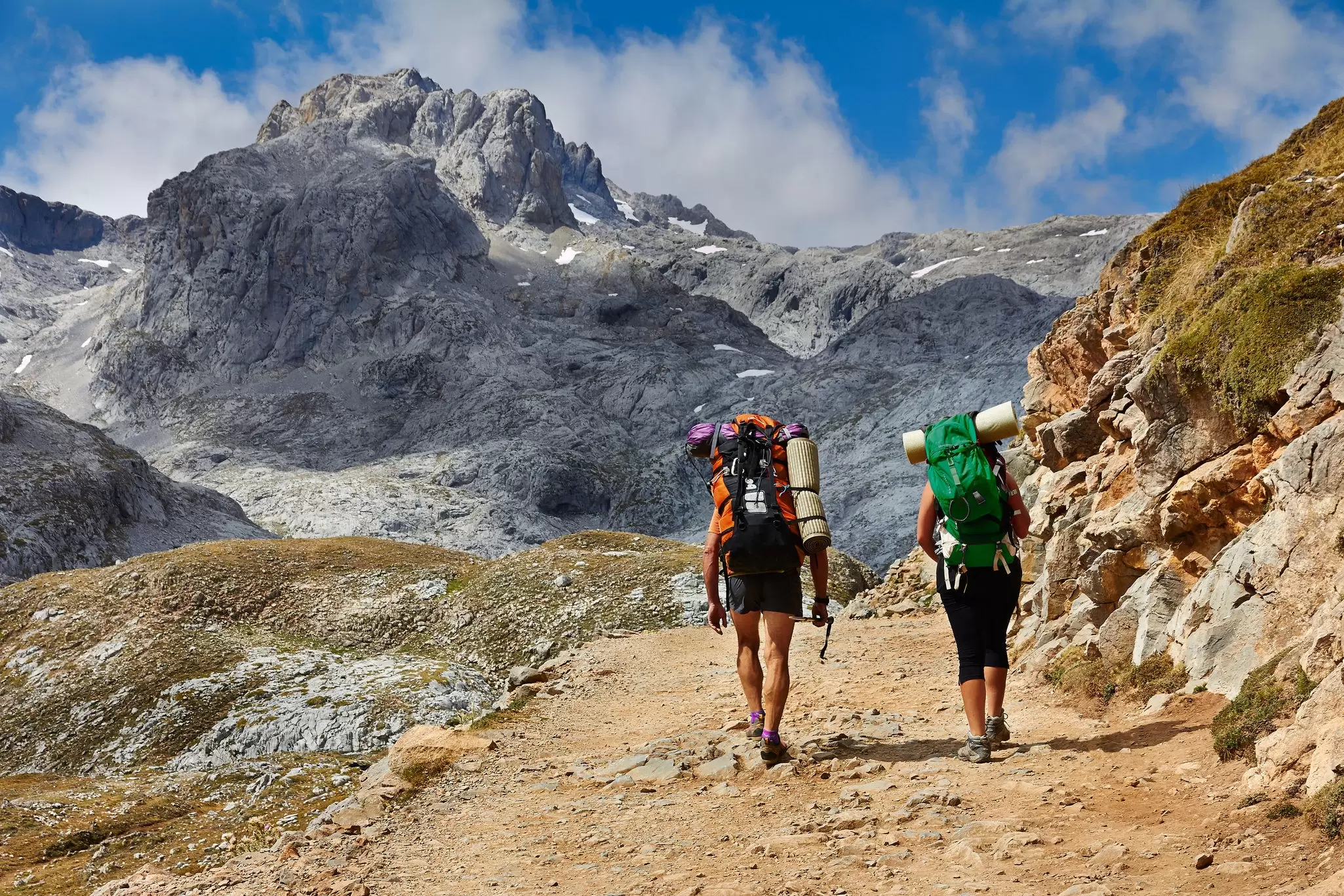 Spain's national parks, such as Picos de Europa, encompass some of the country's most outstanding landscapes. Miguel Castans Monteagudo / Shutterstock