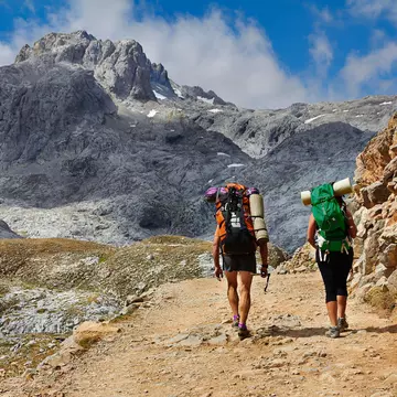 Spain's national parks, such as Picos de Europa, encompass some of the country's most outstanding landscapes. Miguel Castans Monteagudo / Shutterstock