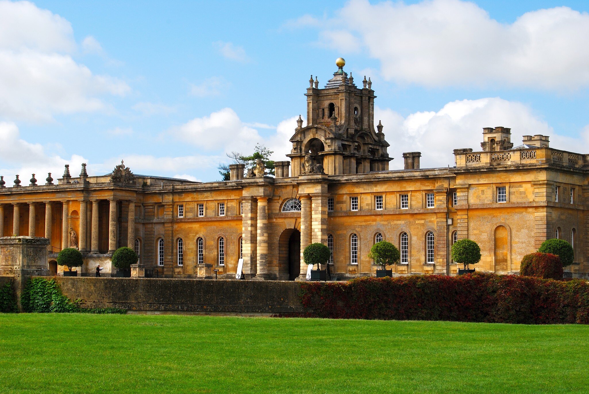 Blenheim Palace, UK - August 30, 2014: The Palace, the residence of the dukes of Marlborough, is a UNESCO World Heritage Site. ; Shutterstock ID 215696488; Your name (First / Last): Josh Vogel; Project no. or GL code: 56530; Network activity no. o...