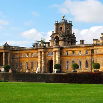 Blenheim Palace, UK - August 30, 2014: The Palace, the residence of the dukes of Marlborough, is a UNESCO World Heritage Site. ; Shutterstock ID 215696488; Your name (First / Last): Josh Vogel; Project no. or GL code: 56530; Network activity no. o...