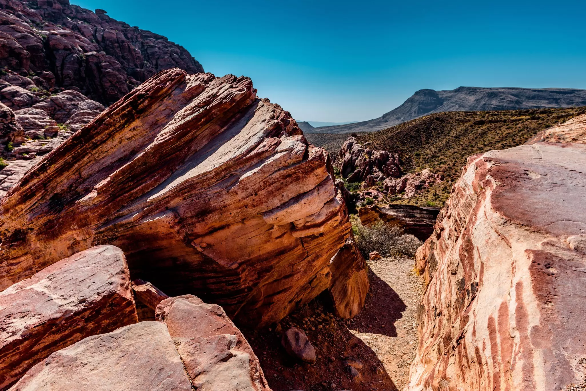Red Rock Canyon just outside Las Vegas, Nevada