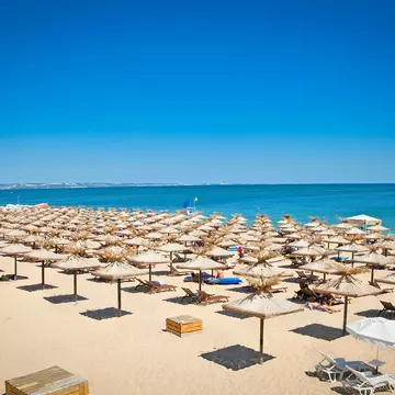Panoramic view on Varna beach on Black sea in Bulgaria.; Shutterstock ID 128205776; Your name (First / Last): Josh Vogel; Project no. or GL code: 56530; Network activity no. or Cost Centre: Online-Design; Product or Project: 65050/7529/Josh Vogel/LP.com Destination Galleries
beach, bulgaria, bulgarian, coast, coastline, crowd, deckchair, eden, empty, europe, exotic, forest, golden, holiday, holiday-maker, landscape, leisure, mountain, nature, outdoor, overhead, panorama, panoramic, paradise, people, relax, resort, sand, scene, sea, seaside, seasonal, shade, shadow, shore, sky, summer, sunny, travel, tree, tropical, umbrella, vacations, varna, water, wave, weather, west