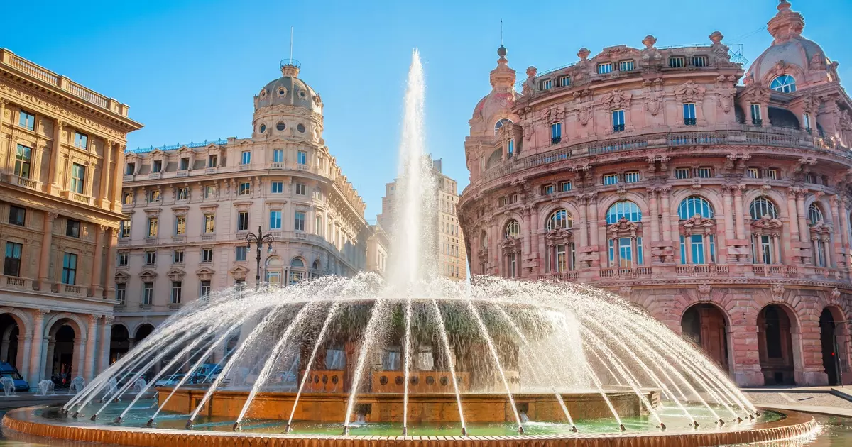 Scenic view of Genoa, Italy accompanying Lonely Planet coverage