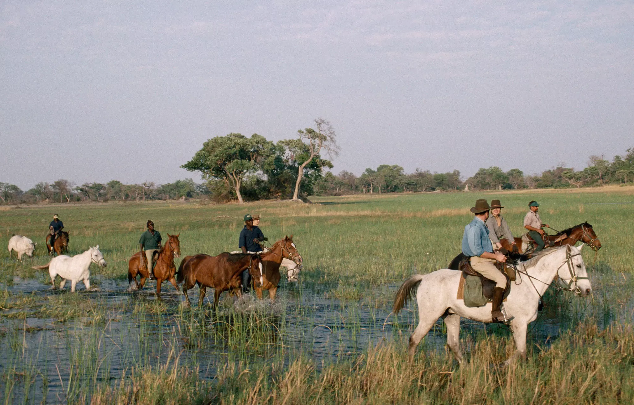 Head off on a horseback ride to travel around Botswana © Eye Ubiquitous / Alamy