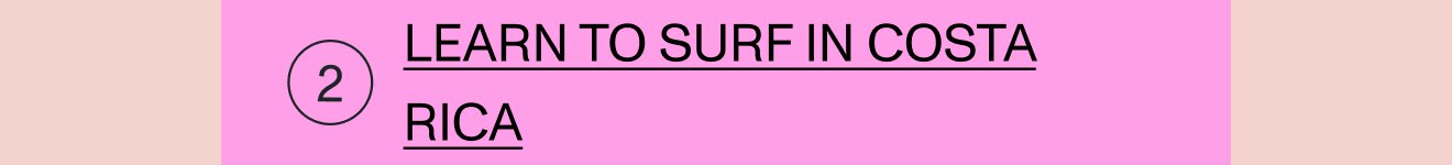 Learn to surf in Costa Rica 