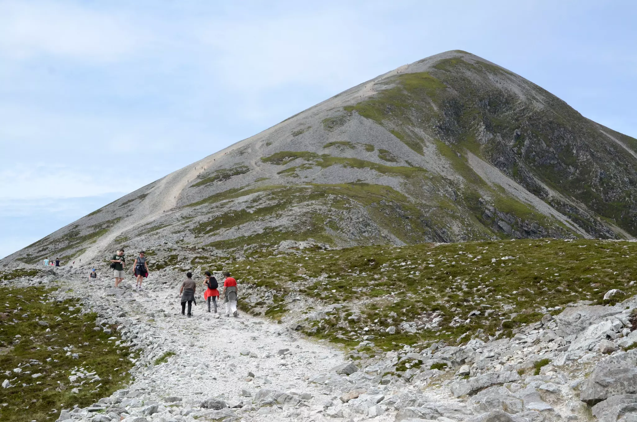 It's a tough climb up Croagh Patrick © Christopher Murray / EyeEm / Getty Images