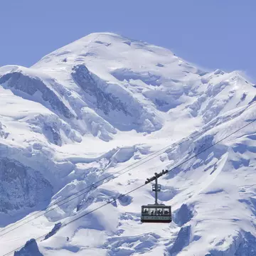 Head to Chamonix for hardcore skiing and incredible views of Mont Blanc © Ashley Cooper / Getty Images