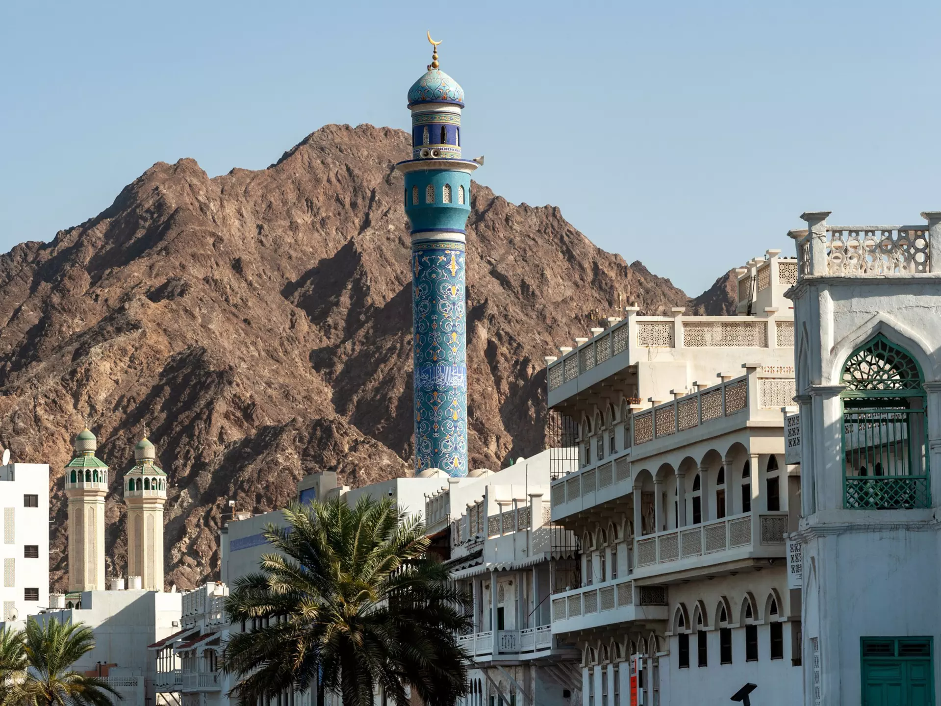 Al Lawati Mosque in Muscat, Oman. John Wreford/Shutterstock