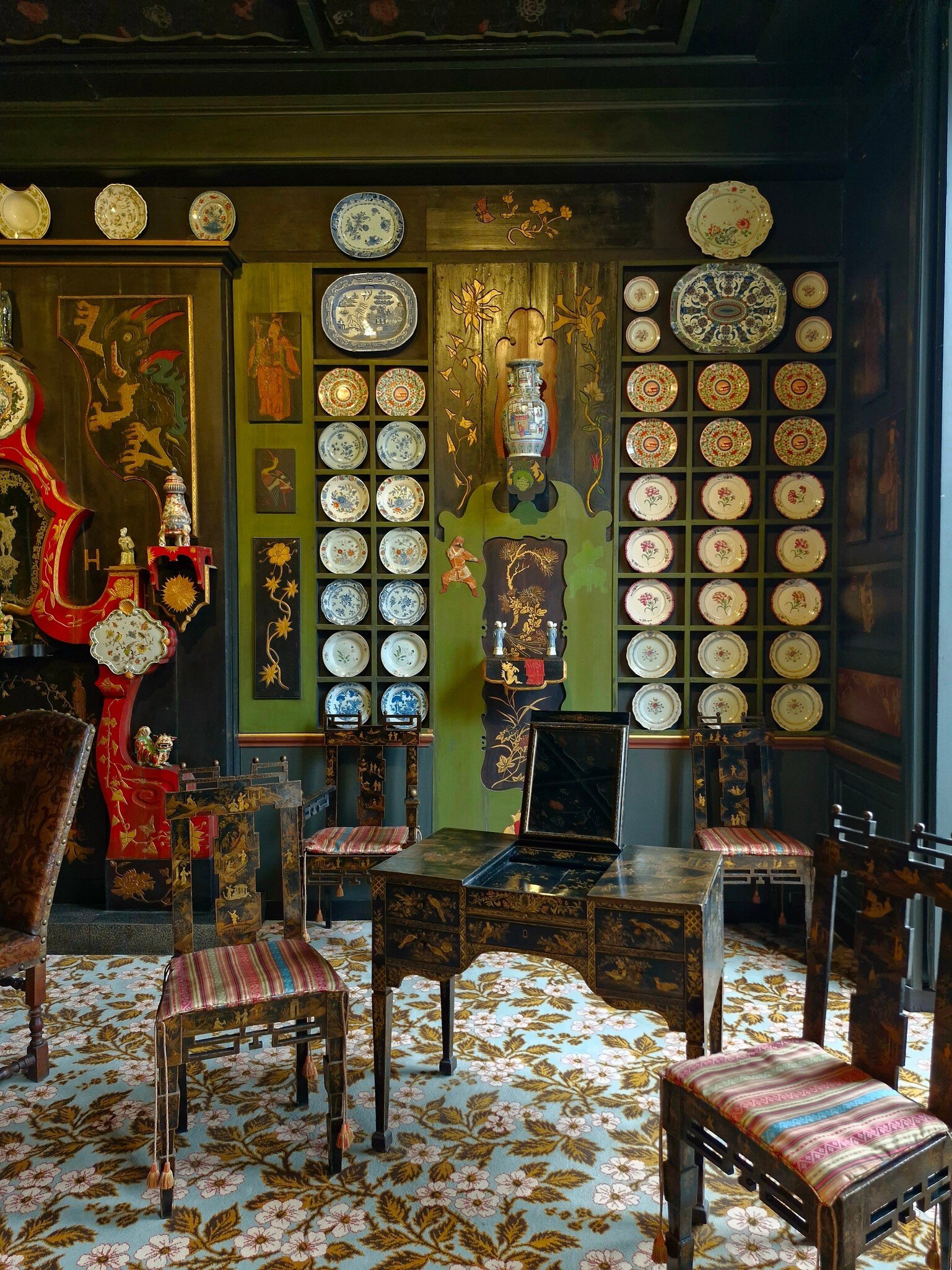 Inside Maison de Victor Hugo, Paris.