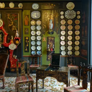 Inside Maison de Victor Hugo, Paris.