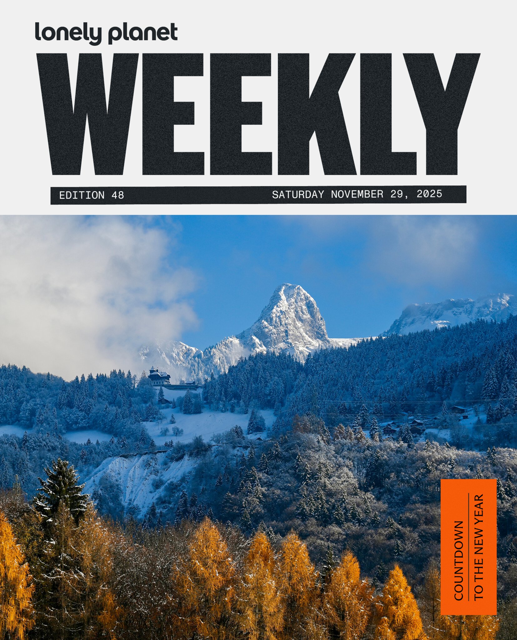 Lonely Planet Weekly (Pictured: Col de Jaman, Switzerland)