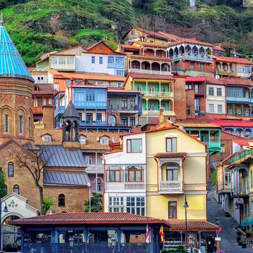 Colourful traditional houses with wooden carved balconies in the Old Town of Tbilisi.
629182610
ancient, architecture, balcony, beautiful, blue, brick, building, carving, caucasus, center, church, city, color, colorful, destination, downtown, famous, georgia, georgian, hill, historical, history, houses, medieval, meidan, old, old town, picturesque, renovation, romantic, roofs, stone, street, tbilisi, tiflis, time, tower, town, view, vintage, wall, wooden