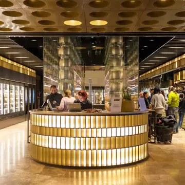 BOLOGNA, ITALY - CIRCA DECEMBER, 2017: Parmiggiano Reggiano store inside Fico Eataly World, located in Bologna, is the largest agrofood park in the world. Internal view.; Shutterstock ID 768732697; your: Bridget Brown; gl: 65050; netsuite: Online ...