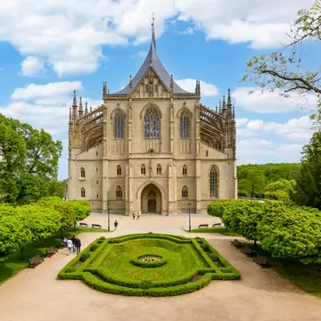 St. Barbara's church in Kutna Hora, Czech Republic