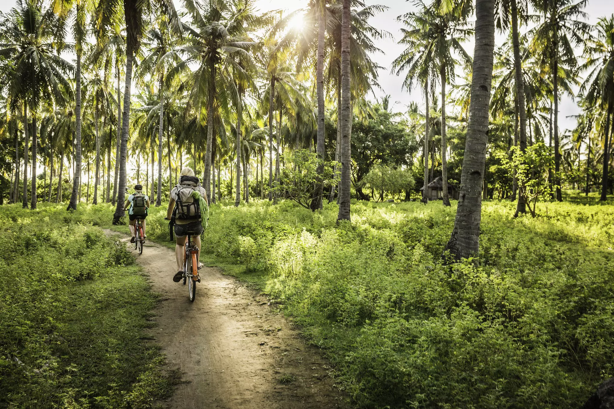 Bicycling is one of the best ways to navigate the Gili Islands © Manuel Sulzer / Getty Images