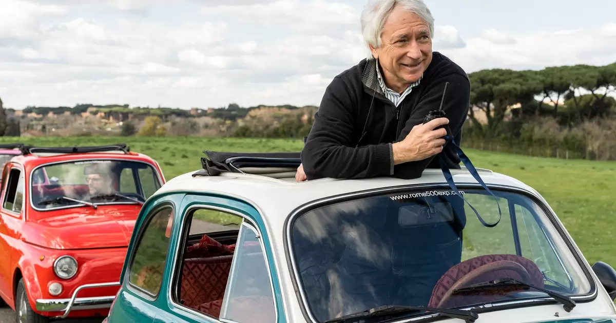 This car enthusiast shows you Rome from behind the wheel of a vintage ...