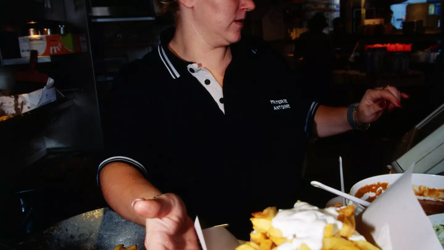 Maison Antoine in Brussels offers 29 sauces with its frites © Charlotte McDonald-Gibson/Lonely Planet